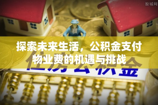 长滨探索未来生活，公积金支付物业费的机遇与挑战