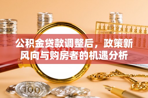 长滨公积金贷款调整后，政策新风向与购房者的机遇分析
